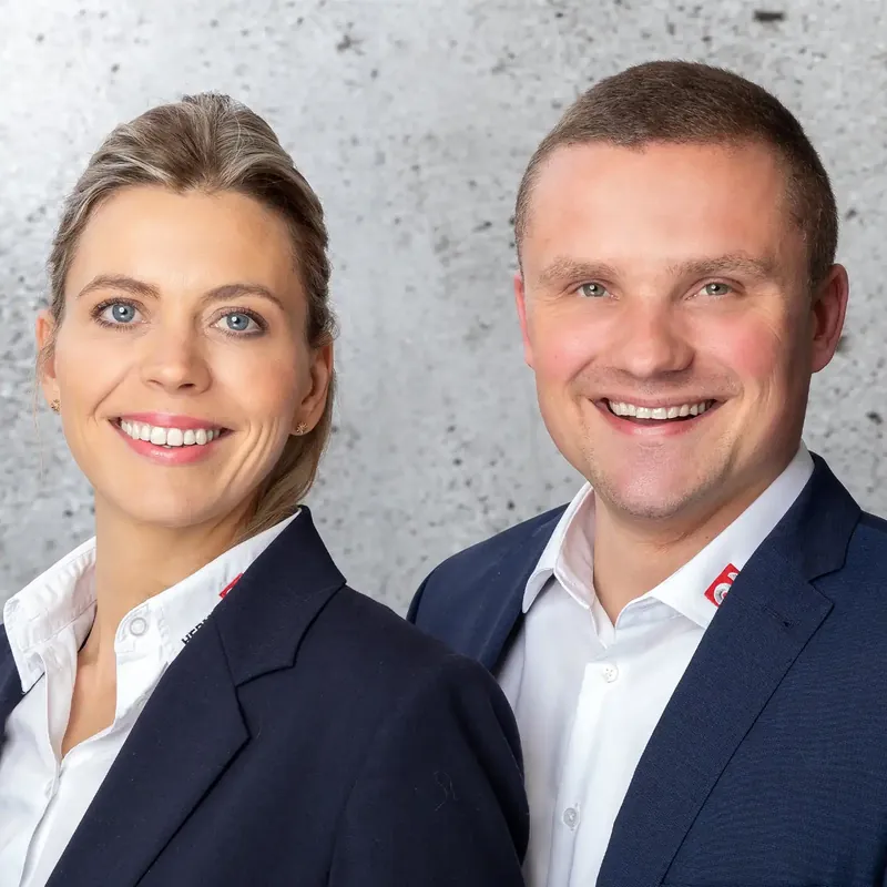 Eileen Hermes und Tim Hermes, Geschäftsführung der Hermes Technologie